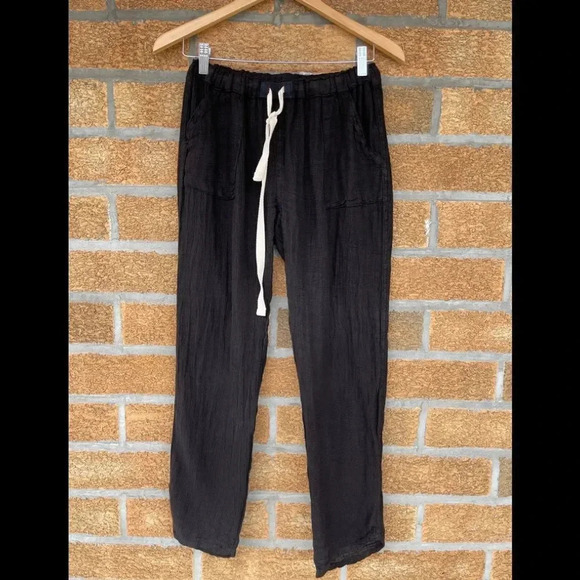 Sunday Saint-Tropez Linen  Commando Pants small - Picture 3 of 10